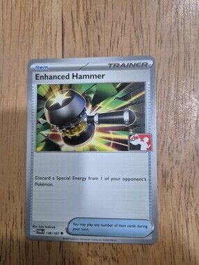 QTY 3 Pokemon Enhanced Hammer Pokémon Trainer Item Card